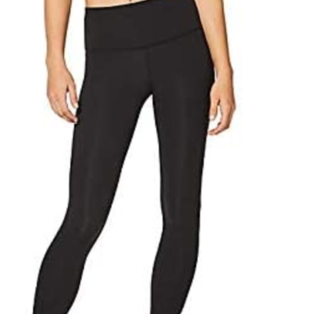 Lululemon Black Full Length Wunder Under Pant
